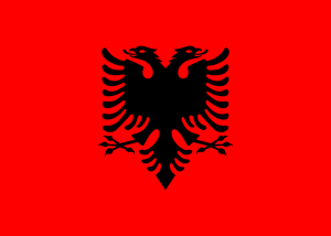 Bandiera Albania