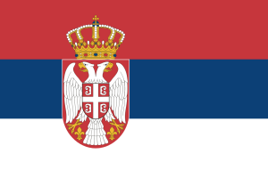 Bandiera Serbia
