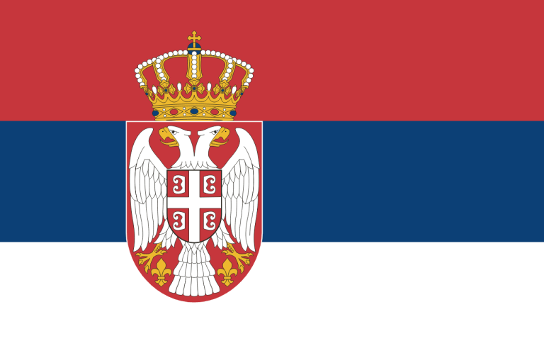 Bandiera Serbia